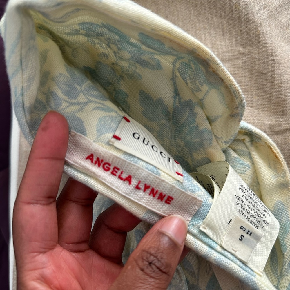 Gucci head wrap. Sky blue - Picture 7 of 16